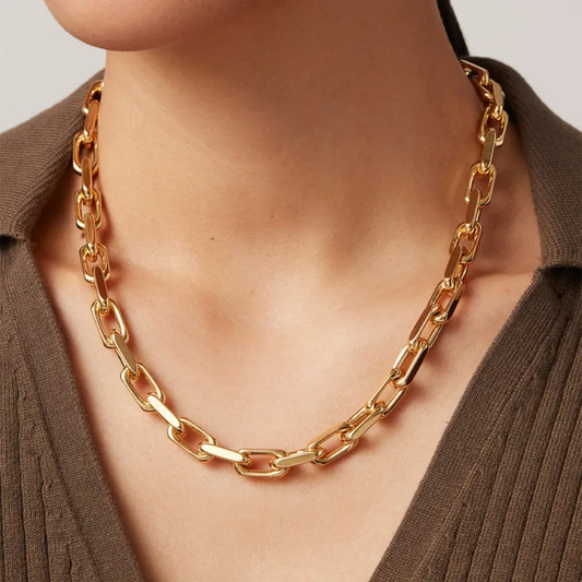 COLLAR DE CADENA, ESBALON LATERAL PLANO