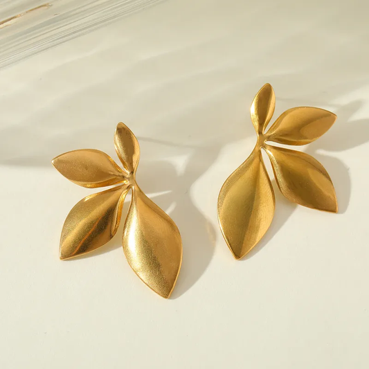 ARETES CUATRO PETALOS