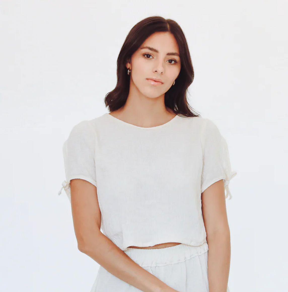 CROP TOP AZUL CIELITO